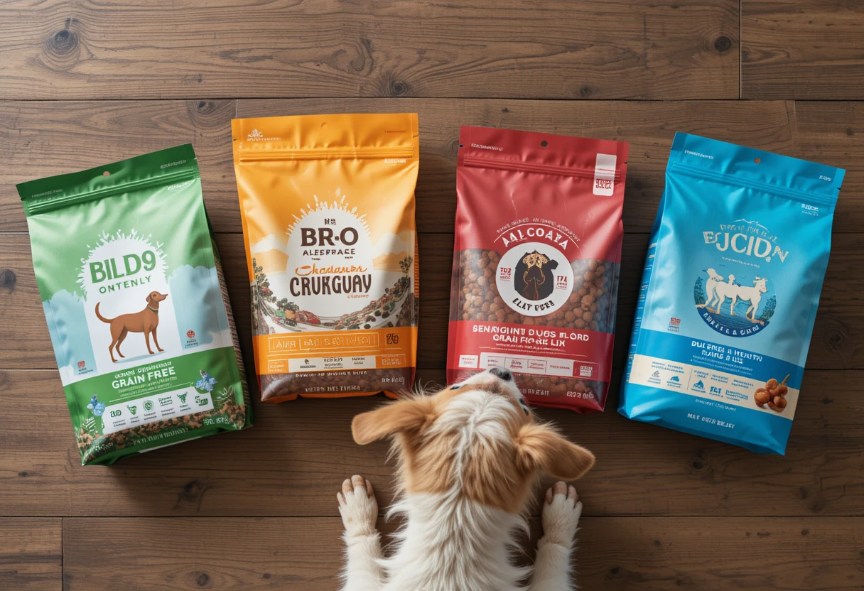 Beyond the Bowl: Finding the Best Grain Free Dog Food for Small Breeds in 2025 2 Top brands of the best grain free dog food for small breeds on display