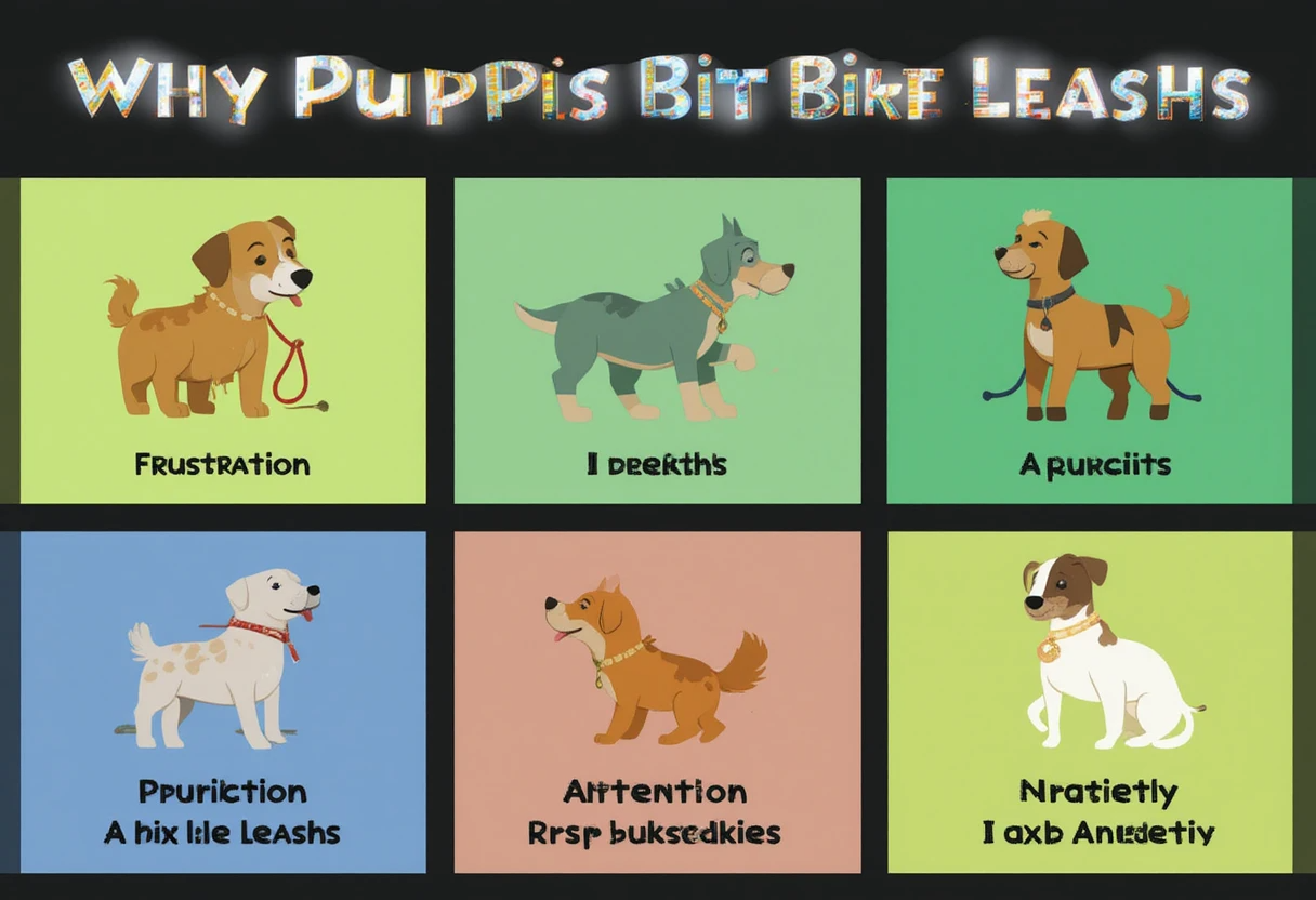 How to Stop Puppy from Biting Leash: 7 Proven Tips (2025 Guide) 3 How to Stop Puppy from Biting Leash – Causes of Leash Biting Infographic