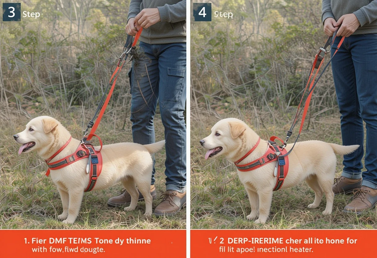 How to Stop Puppy from Biting Leash: 7 Proven Tips (2025 Guide) 4 How to Stop Puppy from Biting Leash – Two-Leash Training Method Illustrated