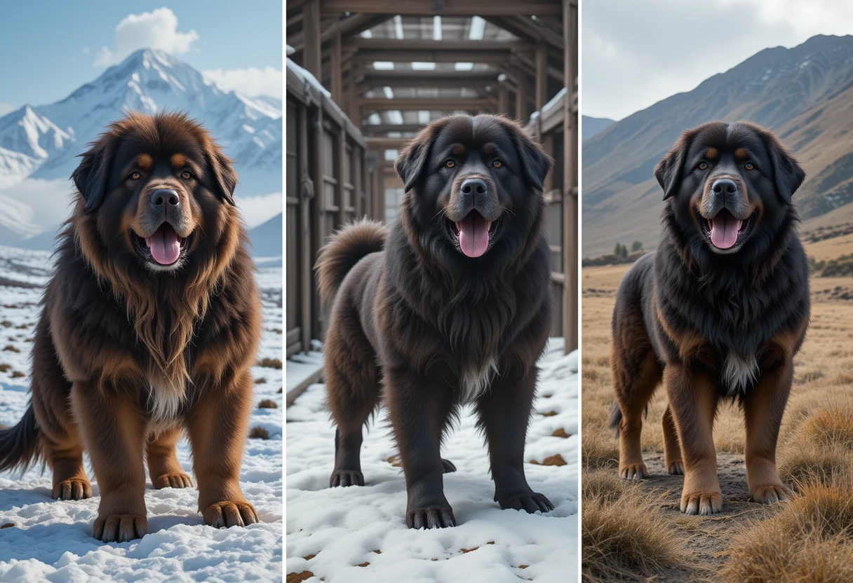 Best Chinese Tibetan Mastiff Breeders 2025 6 Regional breeding differences in Chinese Tibetan Mastiff breeders shown across Tibetan, urban Chinese, and international settings